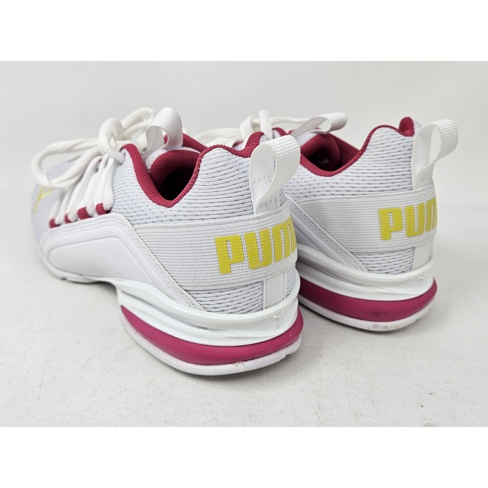 PUMA Axelion Mesh Lace Up Girl's Size 4.5C Sneakers Shoes Pink 194285-05, EUC! - Picture 6 of 12